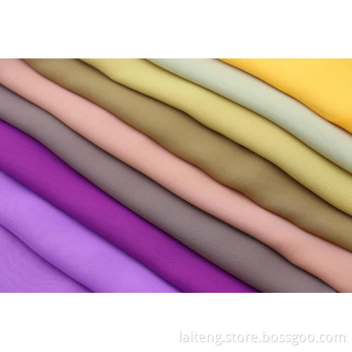 100% Polyester Hi-Multi Chiffon Fabric